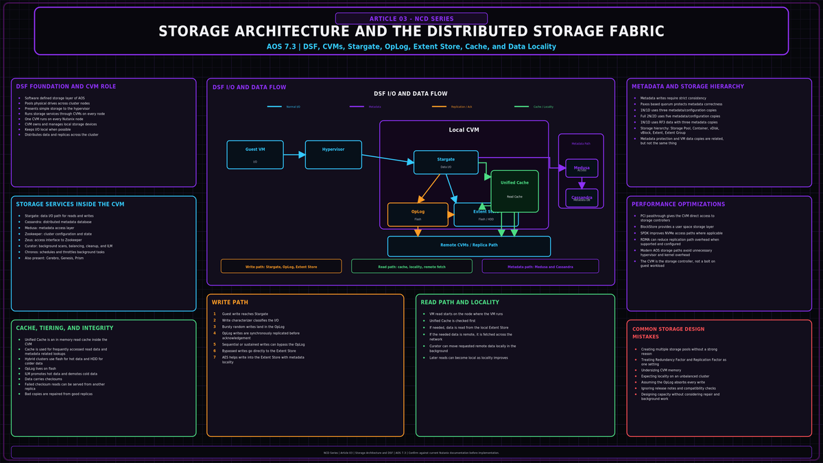 Storage Architecture and the Distributed Storage Fabric