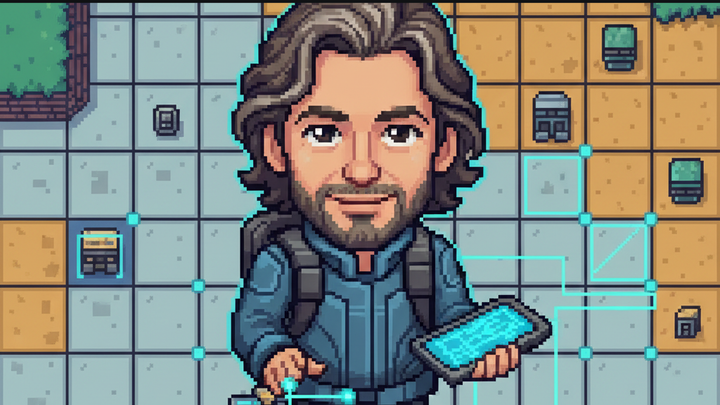 Pixel art avatar of Jesse Hormachea