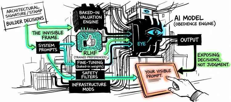 The Invisible Hand on AI's Frame