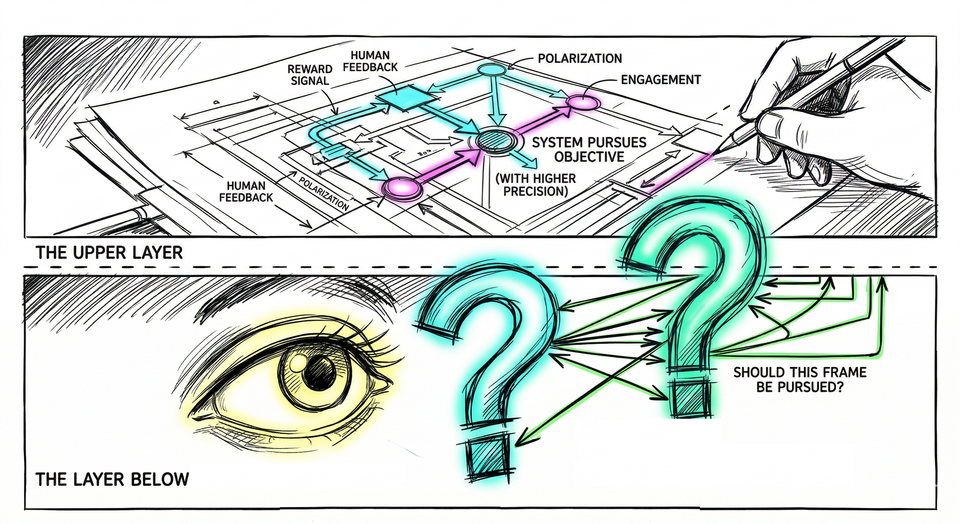 The Specification Ceiling: The Layer AI Cannot Reach