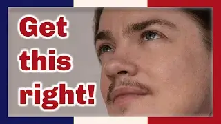 Author Angel Pretot looks off to the left, with the words Get this right!