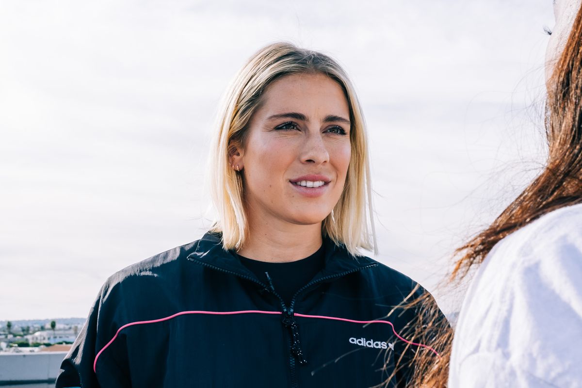 ON SET WITH ABBY DAHLKEMPER AND ADIDAS