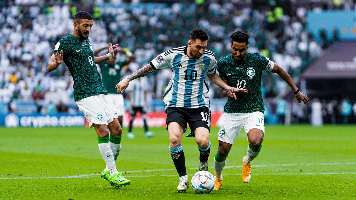 PITCHSIDE FIFA WORLD CUP QATAR 2022: ARGENTINA V SAUDI ARABIA