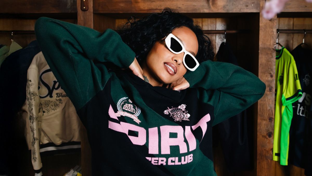 Washington Spirit x Dead Dirt collaboration Domo Wells