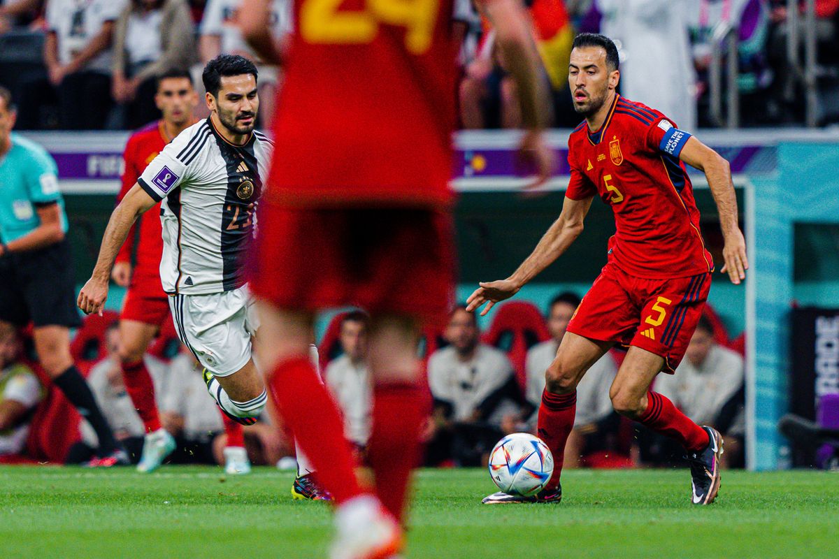 PITCHSIDE FIFA WORLD CUP QATAR 2022: SPAIN V GERMANY