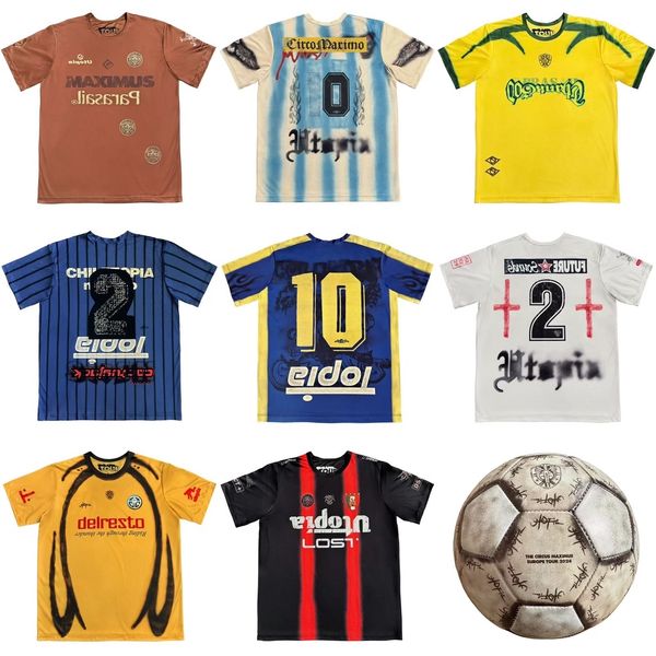 Travis Scott Drops New 'CIRCUS MAXIMUS' Soccer Collection