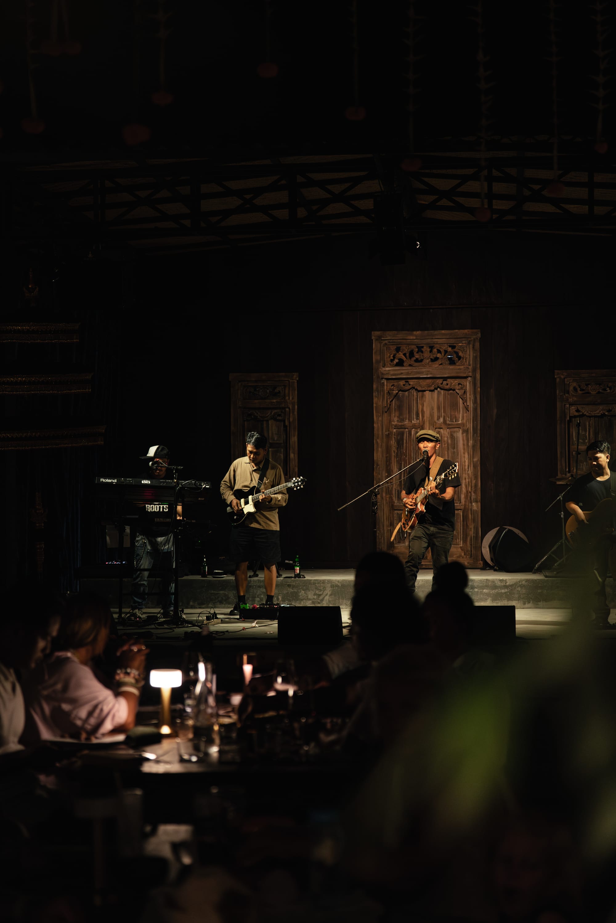 Armi performing with his band Ulu Roots on the Ulu Garden stage