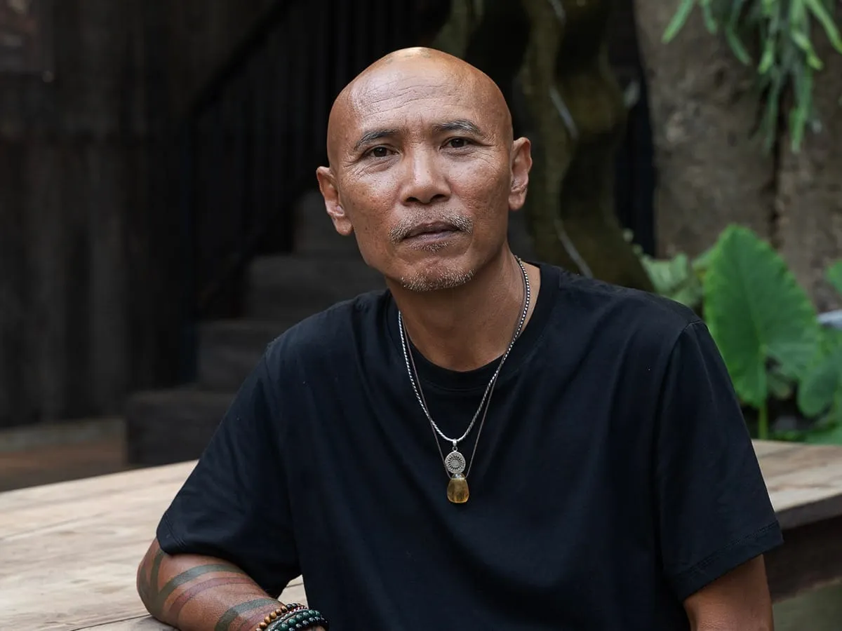 I Wayan Armina (Armi), owner of Ulu Garden in Pecatu, Uluwatu