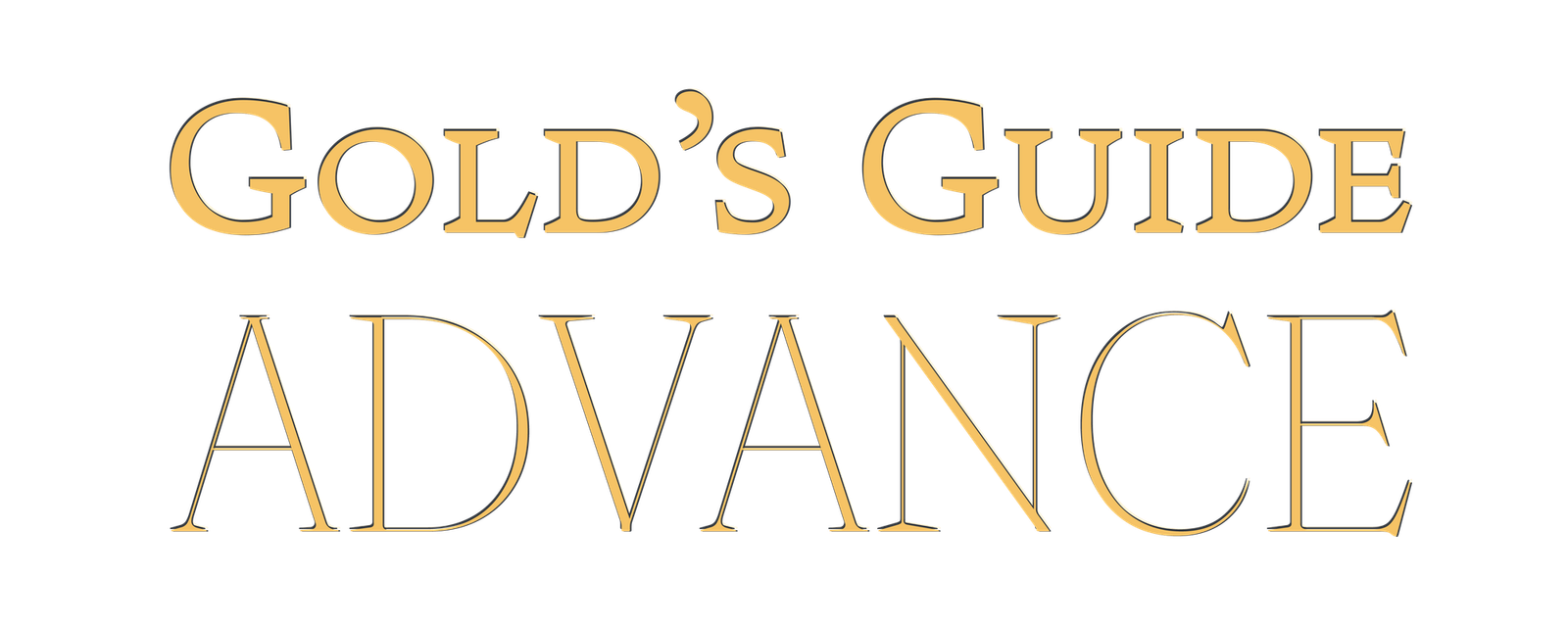 Gold’s Guide Advance logo