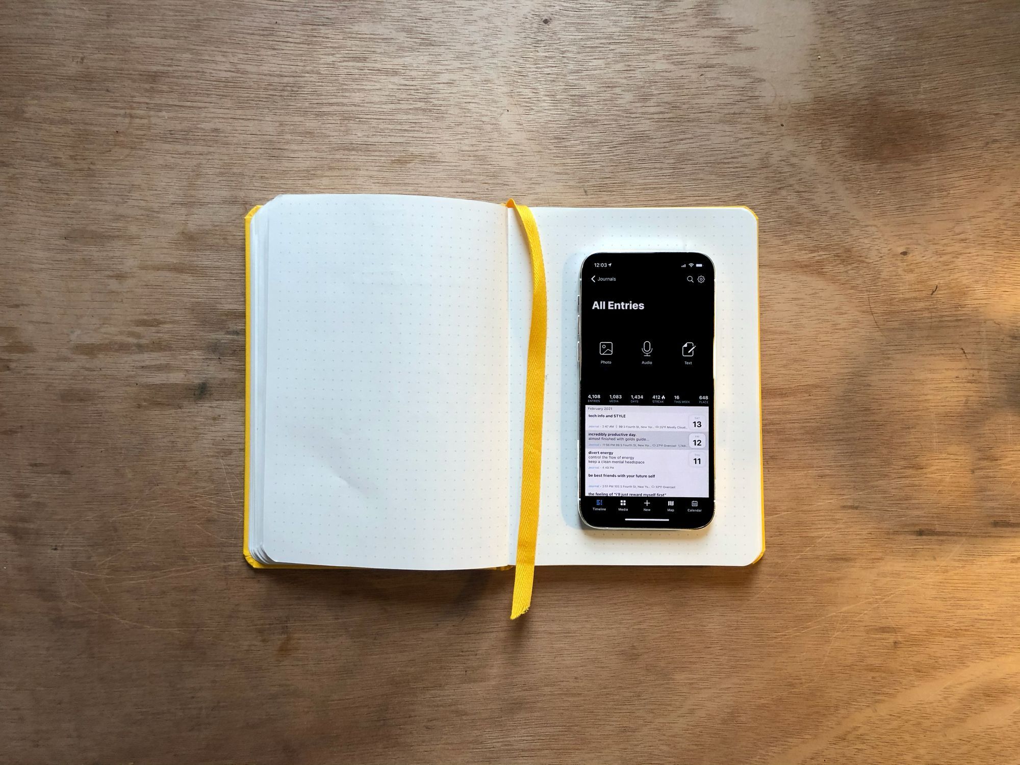 Day One is like having your own personal social network