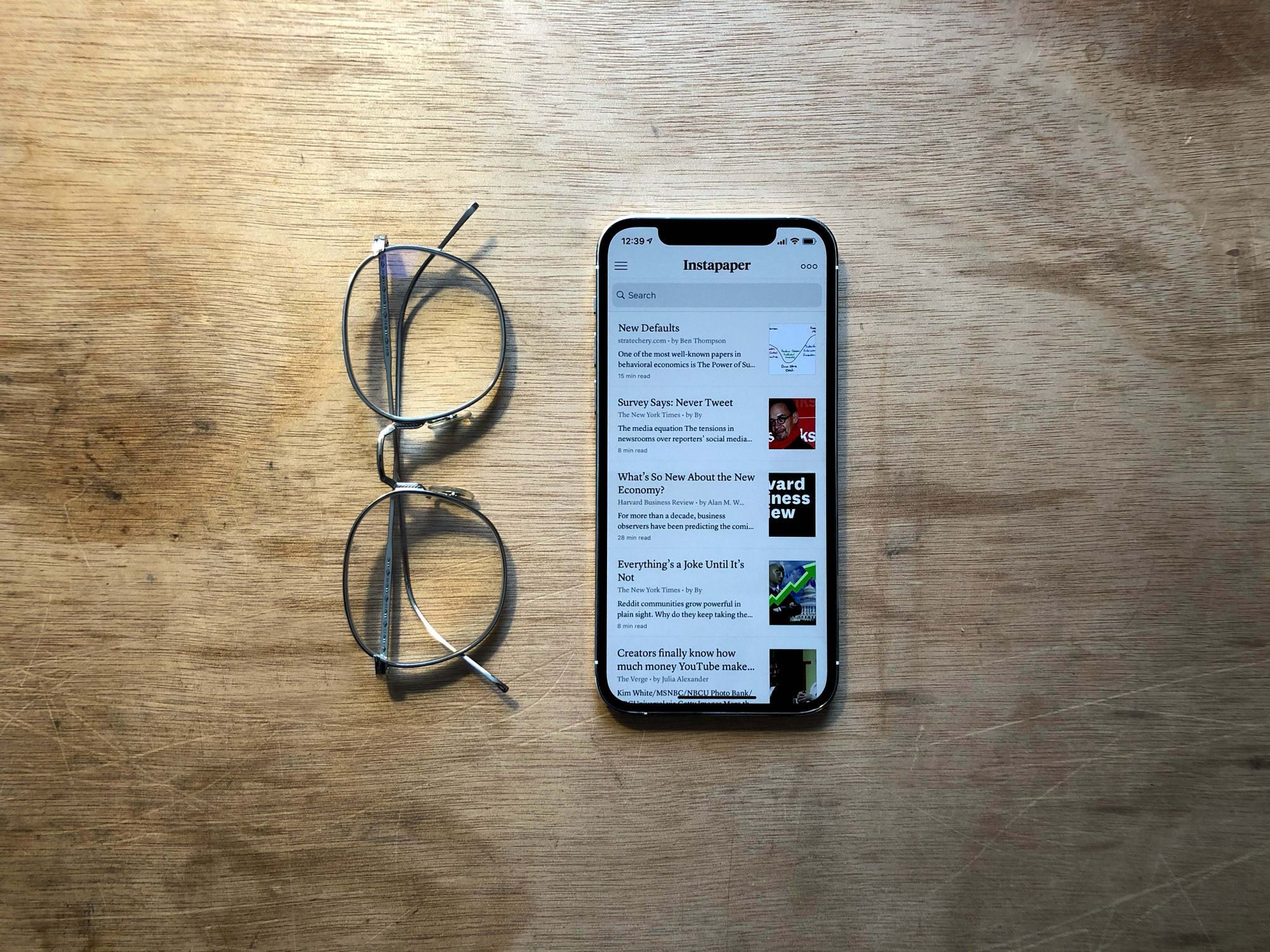 Read it later with Instapaper