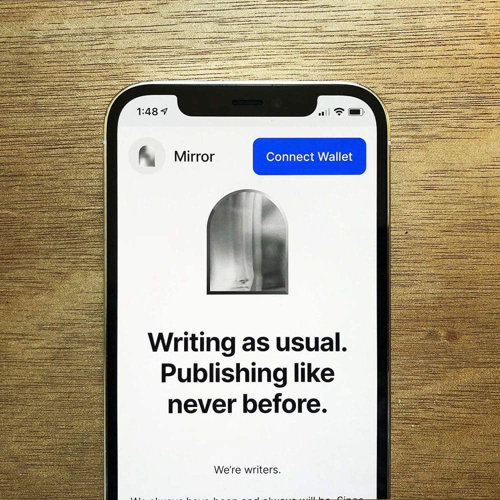 On Mirror, digital publishing meets cryptocurrency