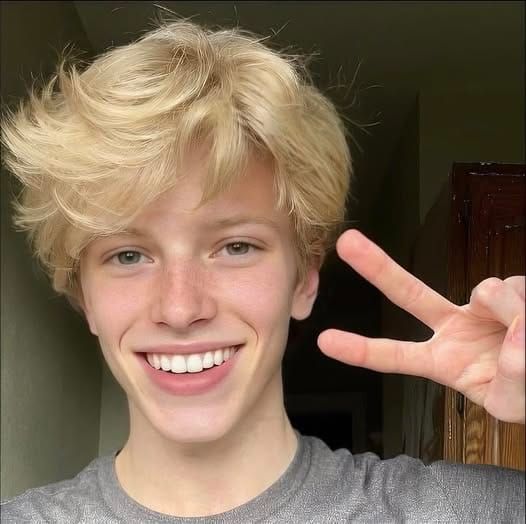 A sweety blond guy
