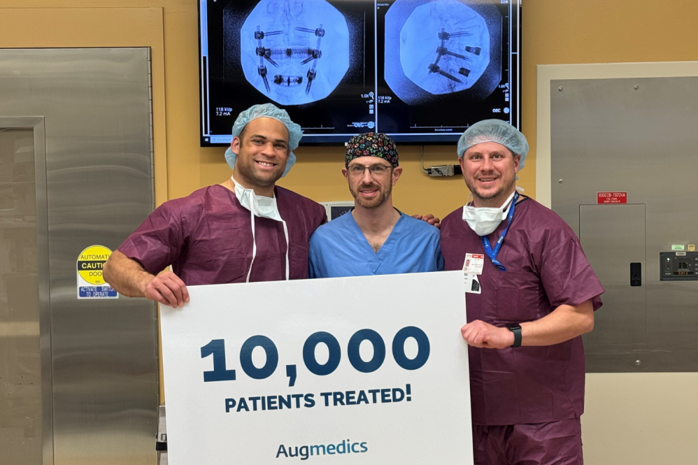 Augmedics Reaches 10,000 AR Spine Surgeries Milestone at UConn Health