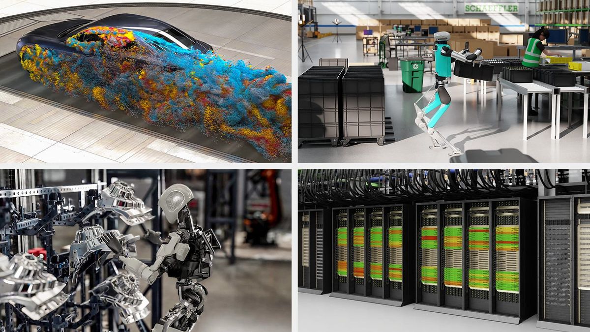 NVIDIA Omniverse Adds Tools and Partners to Bring Physical AI Into Factories