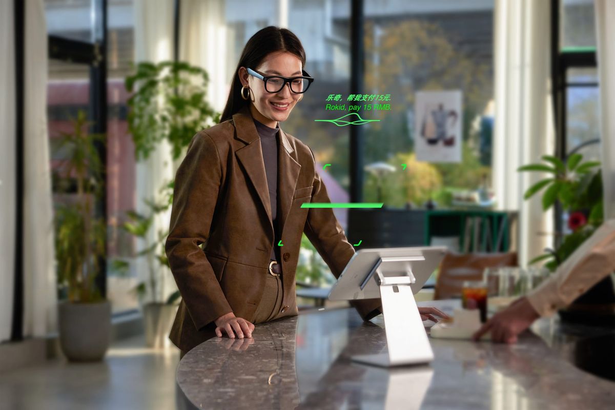 Alipay Lets Shoppers Pay With a Look Using Rokid Glasses