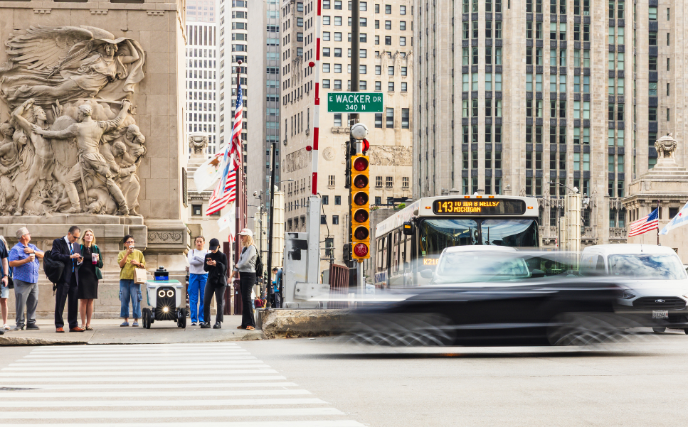 Serve Robotics Expands to Chicago with Uber Eats Delivery Robots