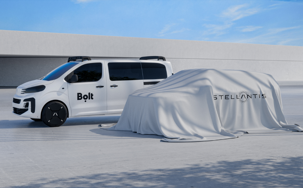 Stellantis and Bolt to Launch Driverless Mobility Pilots in Europe by 2026
