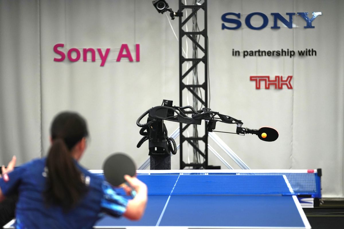 Sony AI’s Ace Becomes First Robot to Beat Elite Human Table Tennis Players