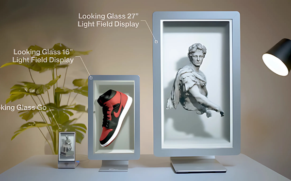 Looking Glass Debuts 27” 3D Display With iPad Integration and Lower Costs
