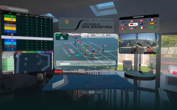 SailGP Debuts RaceScape XR as Sailing’s First Mixed Reality App