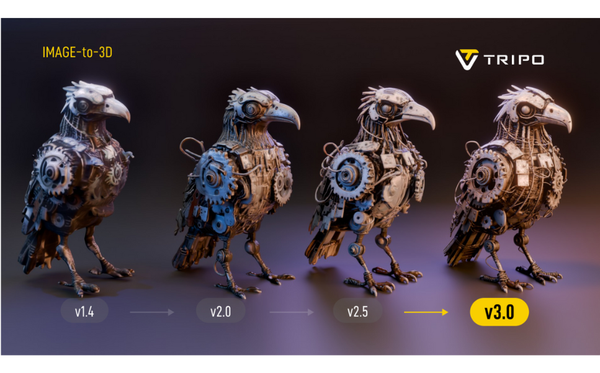 Tripo 3.0 Launches With New Features for Scalable 3D Creation