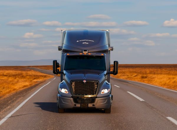 Self-Driving Freight Trucks to Be Built In-Factory by International and PlusAI