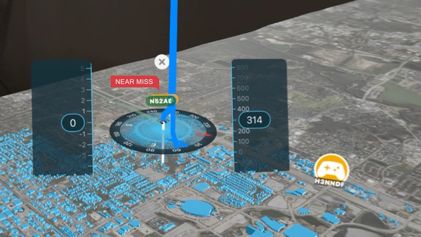 DroneOps Brings Live 3D Airspace Monitoring to Apple Vision Pro