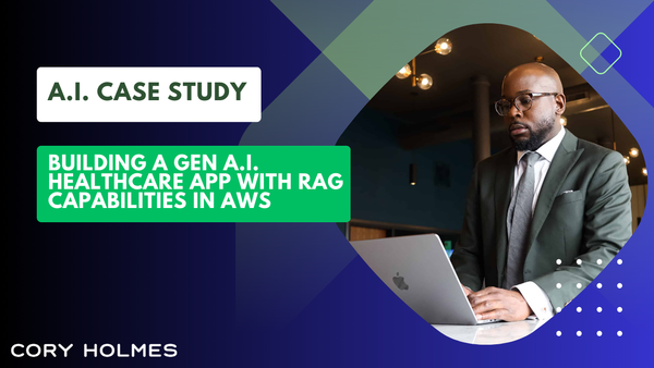 AI Case Study: Building a Gen AI Healthcare App with RAG Capabilities in AWS