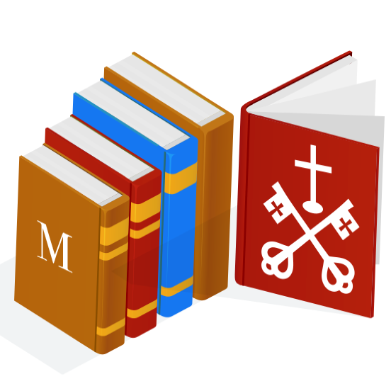 Five Books for Catholics logo