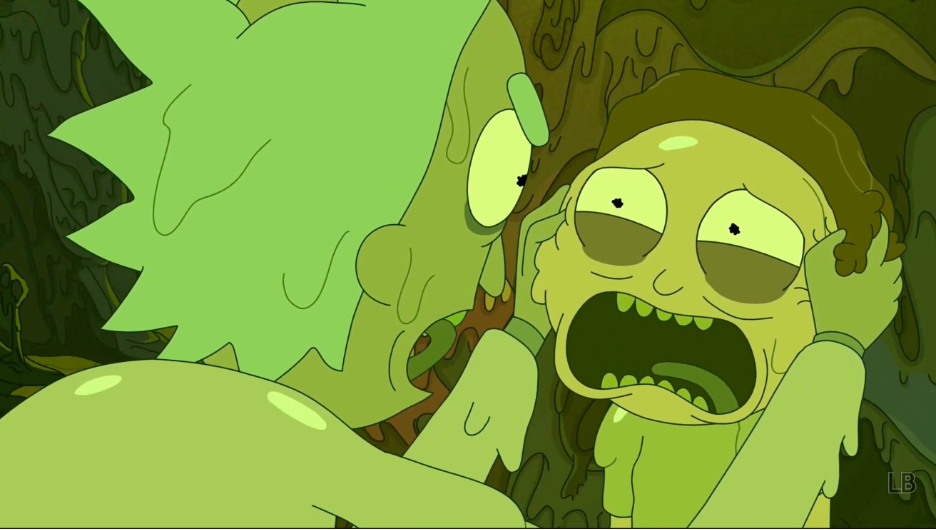 After a seemingly endless slew of exhausting adventures, Rick and Morty decide they need a relaxing day at a spa. But things go a little haywire when they try a special detox machine and the toxic sides of their personalities become sentient.