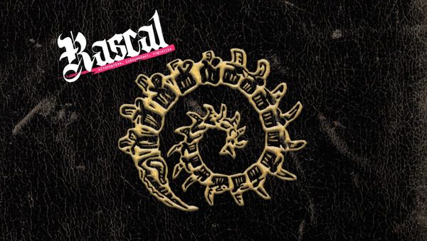 SPINE cover, plus the Rascal logo.