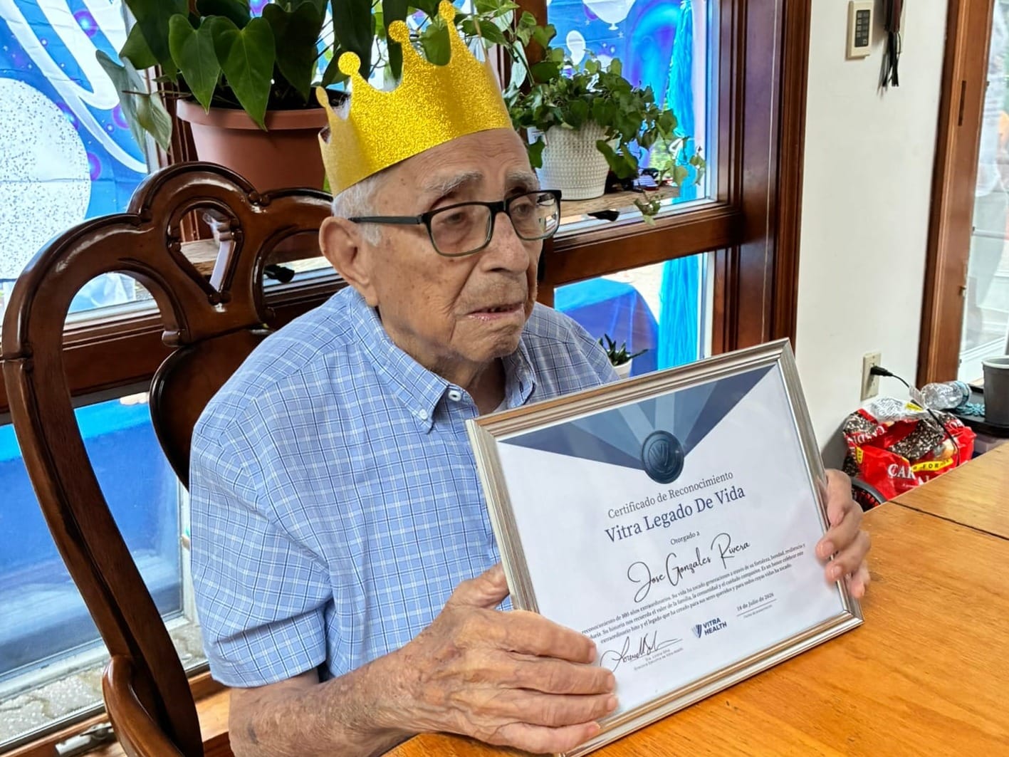 José, hondureño de Massachusetts, celebra 105 años y recibe un reconocimiento por su legado