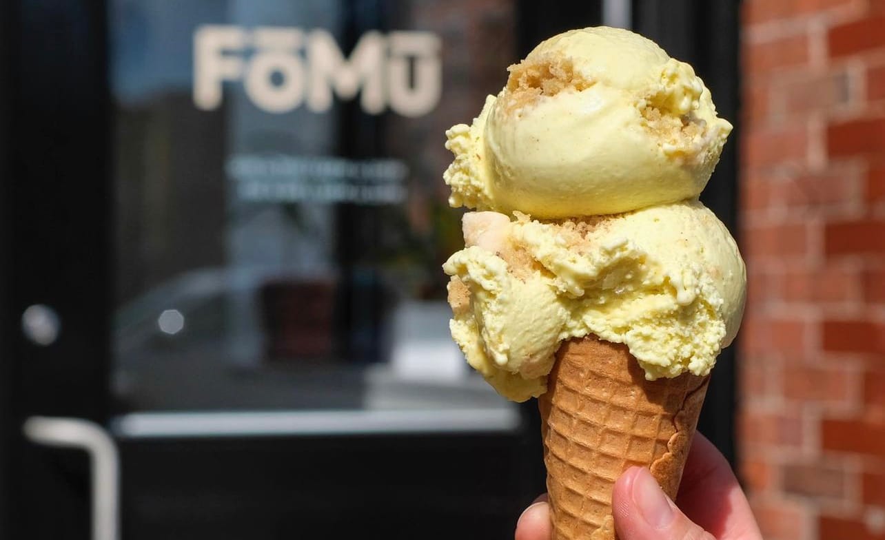 FoMu ice cream. Foto FoMu instagram. 