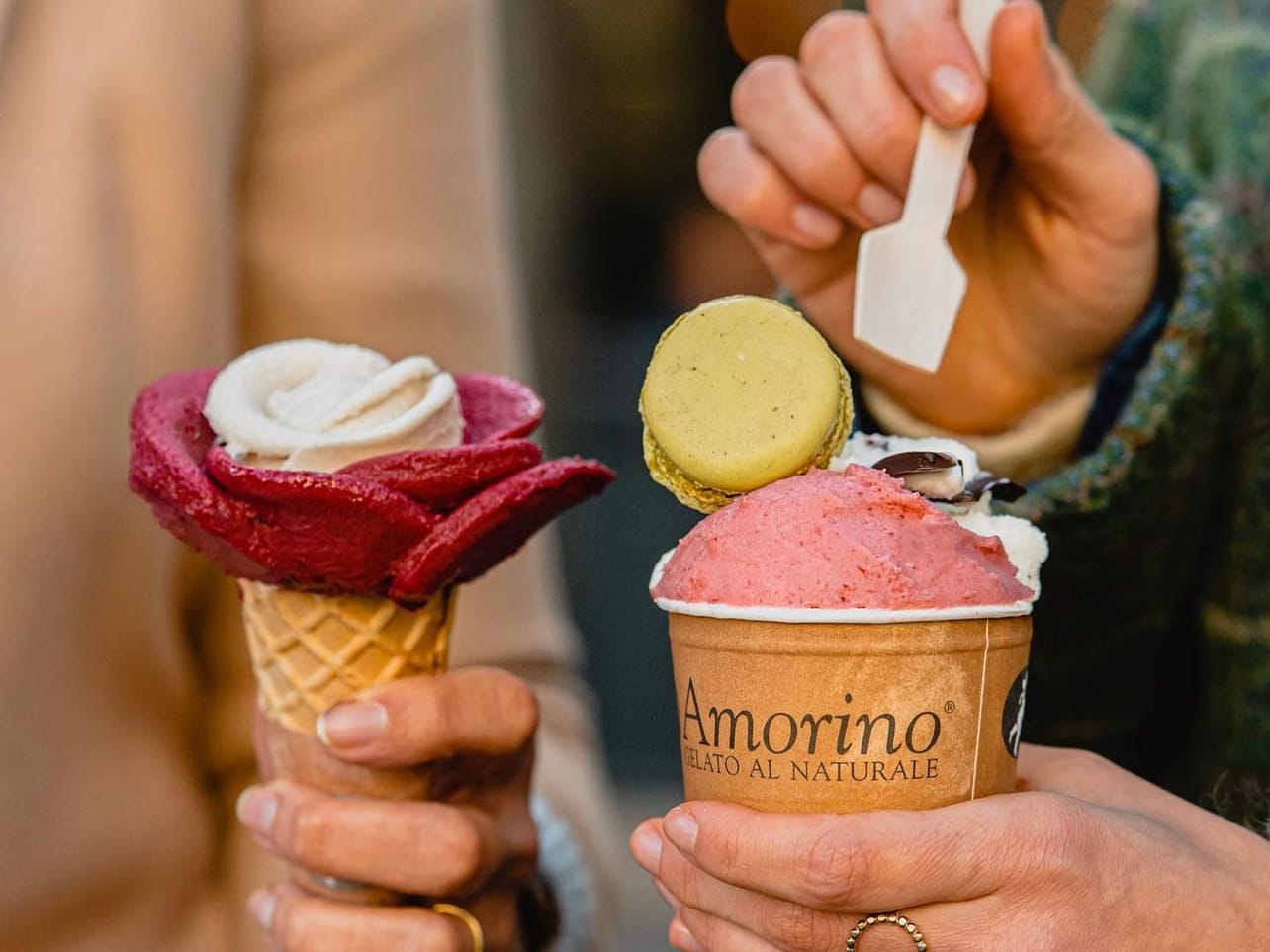 Amorino ice cream . Foto Amorino Instagram.