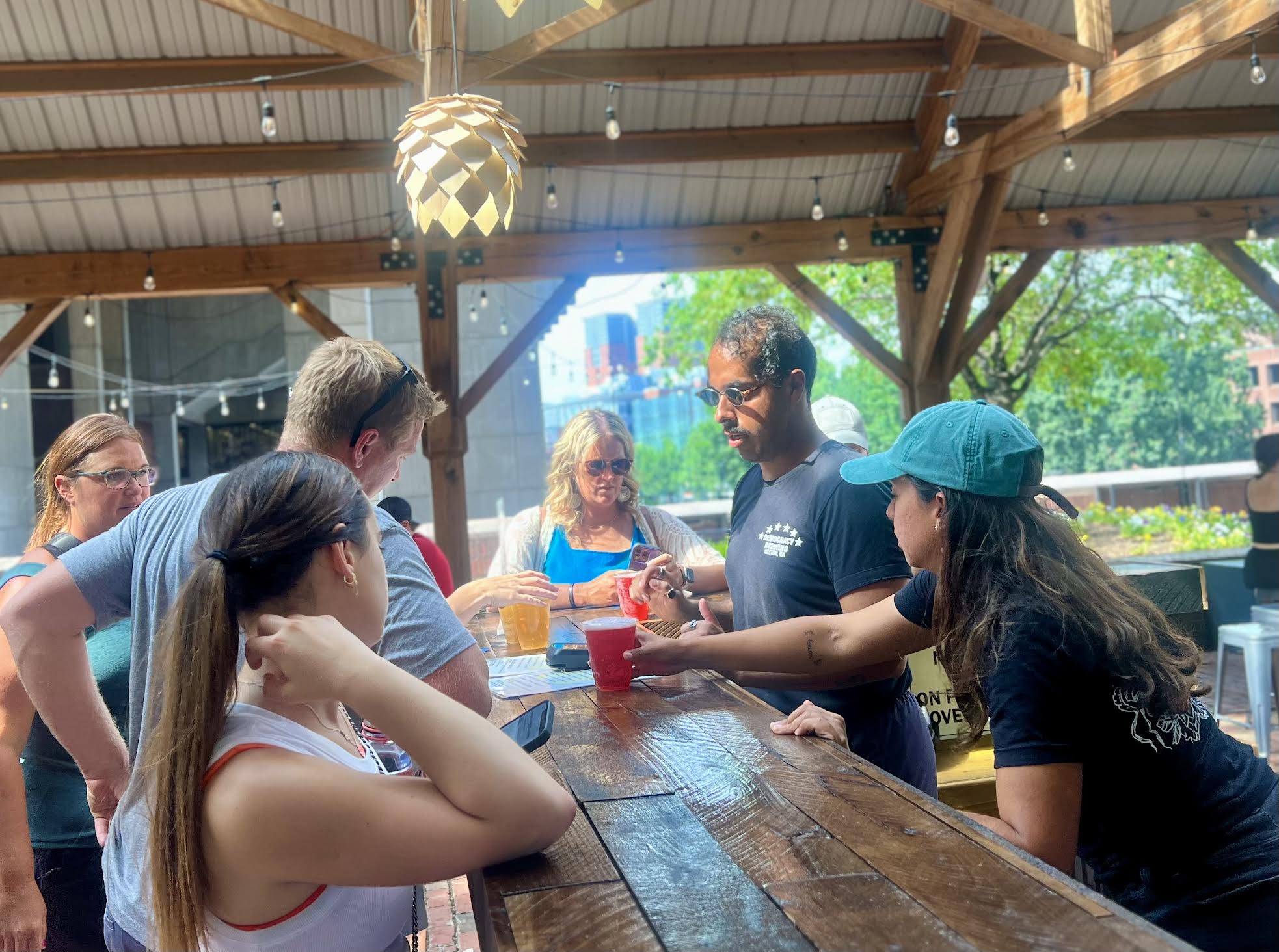 Beer Garden Brewery. Imagen:Rosanna Marinelli.