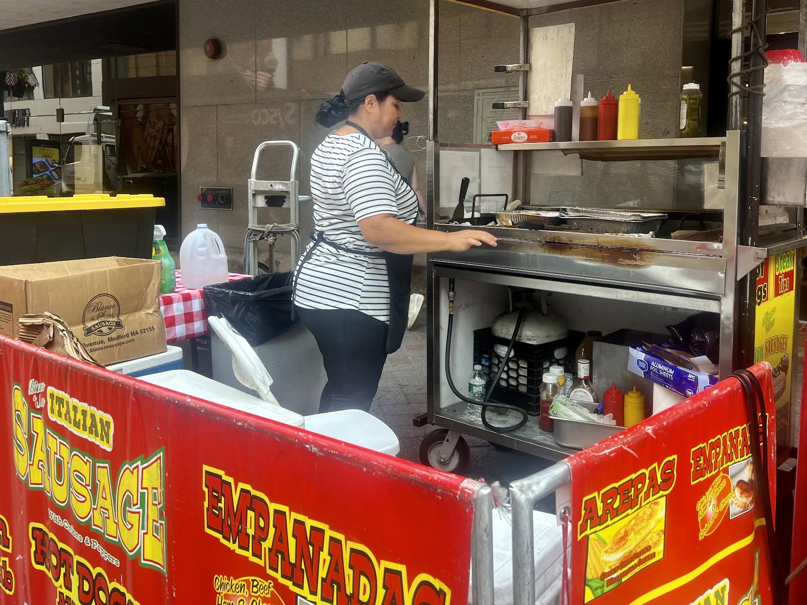 Boston red Dogs. Imagen: Rosanna Marinelli.