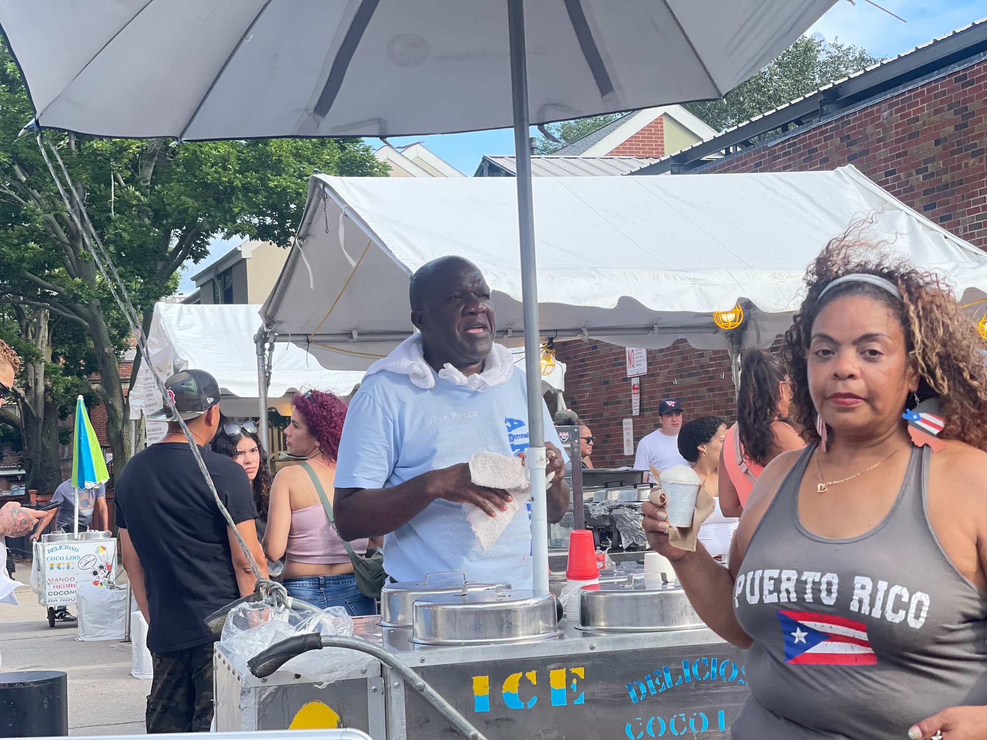 El Festival Betances reunió a la comunidad latina en una celebración puertorriqueña. Foto por Luisana Yorde.