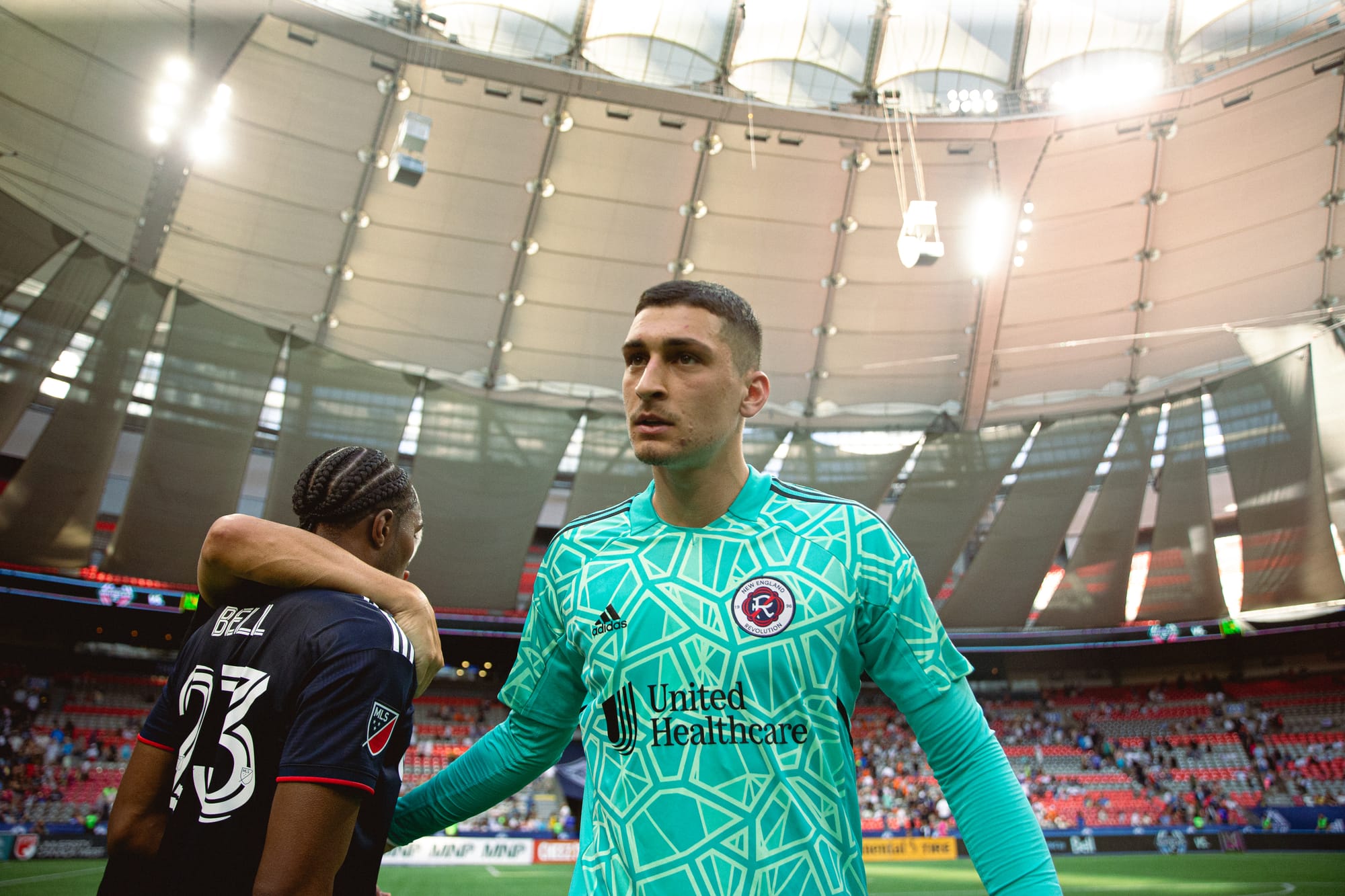 Petrović, foto archivo: Beau Chevalier. New England Revolution.