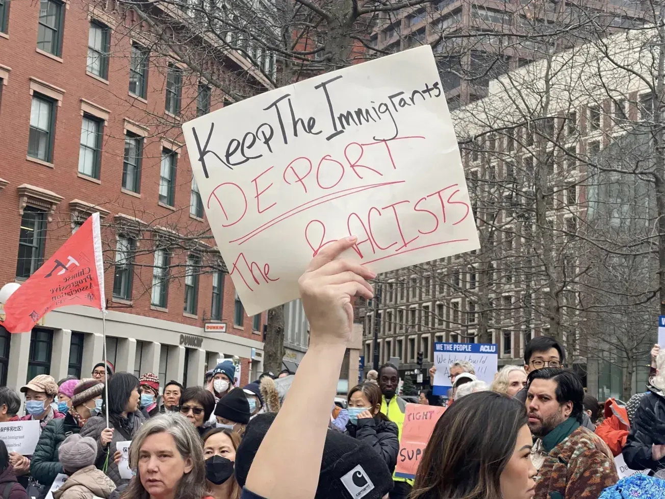 Así reacciona Massachusetts frente a las protestas contra ICE a nivel nacional