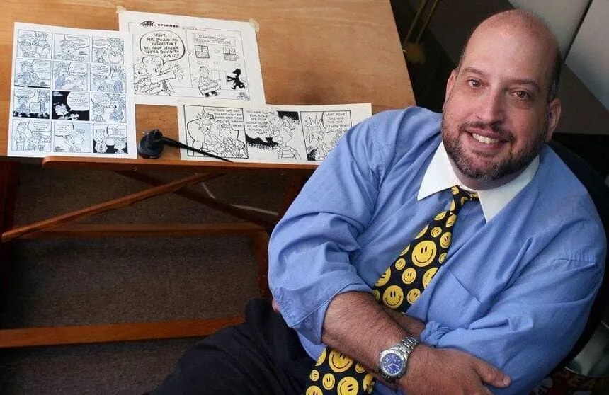 Exhiben en la Alcaldía arte de Frankie Bernard, caricaturista de Chelsea fallecido