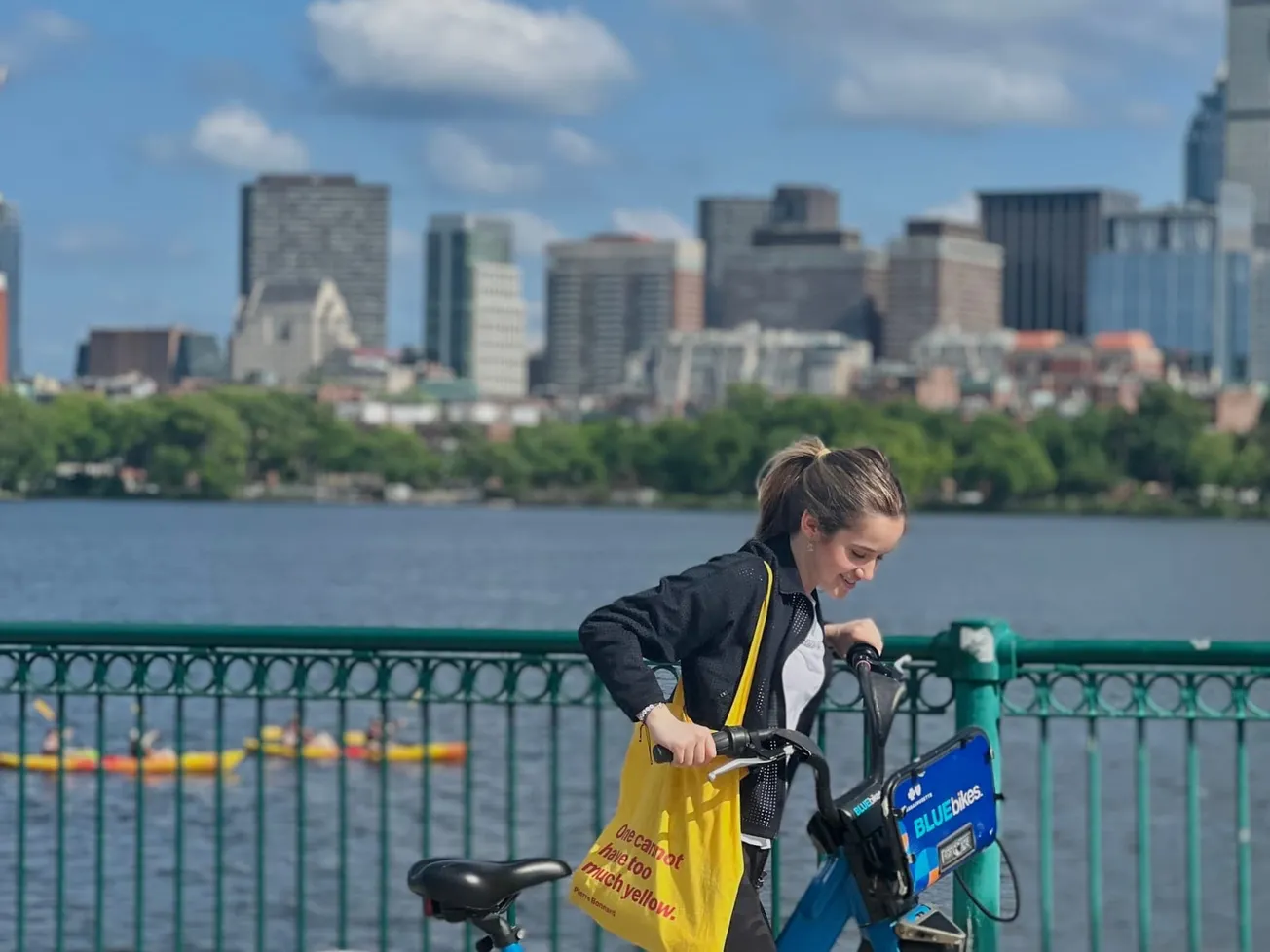 Rutas para pasear en bicicleta alrededor de Boston
