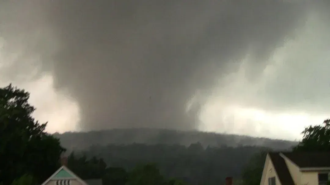 Estos son los primeros tornados confirmados en Nueva Inglaterra en 2025