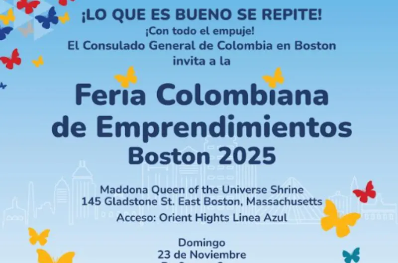 Todo lo que debes saber para asistir a la Feria Colombiana en Boston
