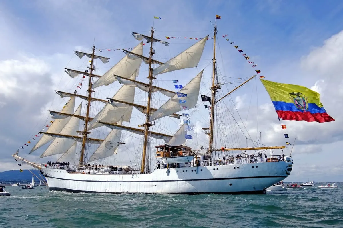 Ecuador se une a Sail Boston 2026 con el buque escuela Guayas