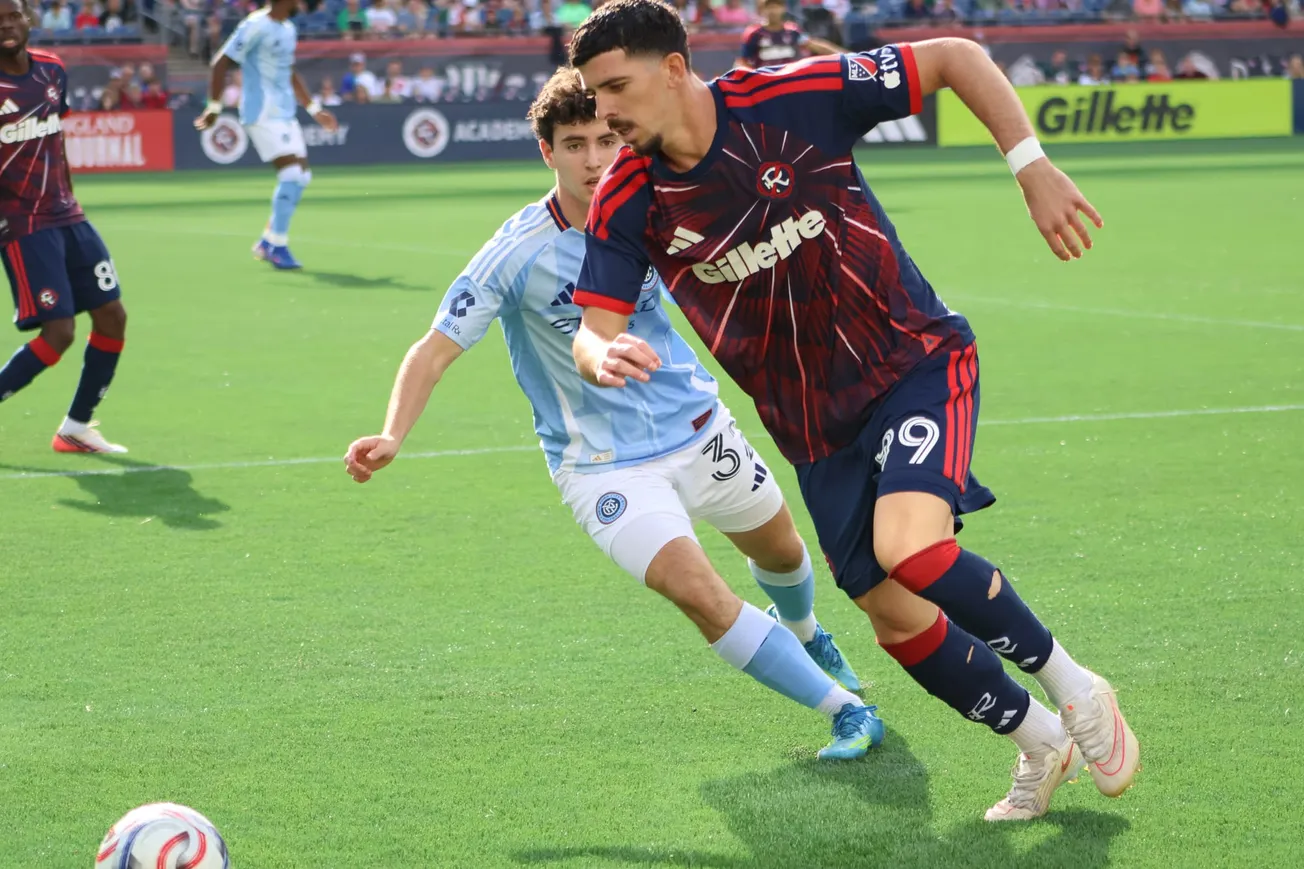 New England Revolution empata 1-1 ante New York City FC en el Gillette Stadium