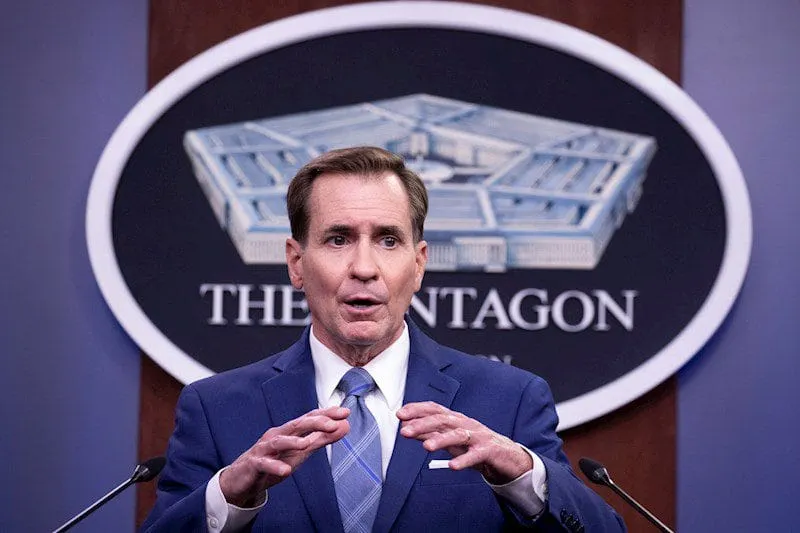 Jonh Kirby, secretario de prensa del Pentágono
