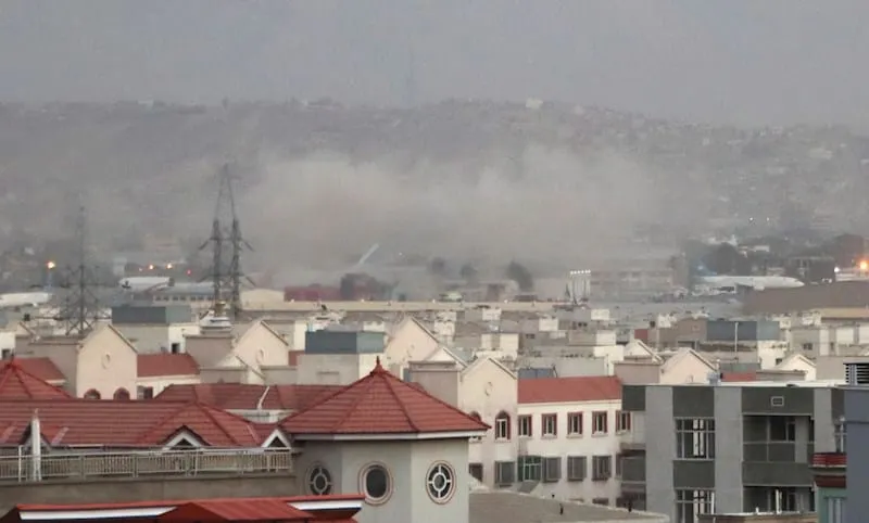 Explosión aeropuerto de Kabul, Afganistán