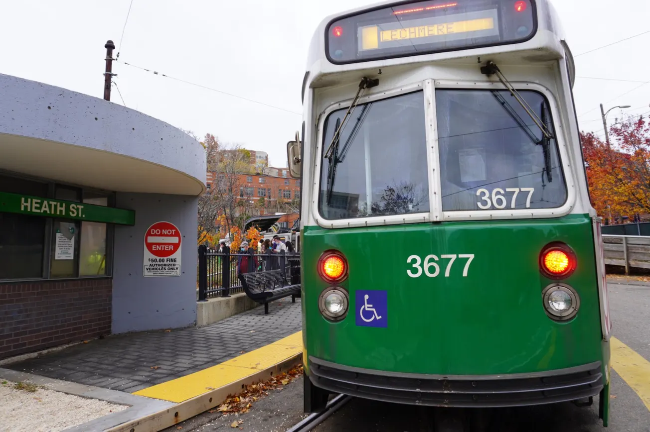 Tramo de la Línea Verde en mantenimiento