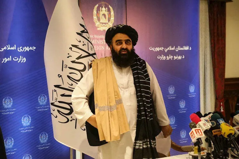 Canciller talibán Amir Khan Muttaqi